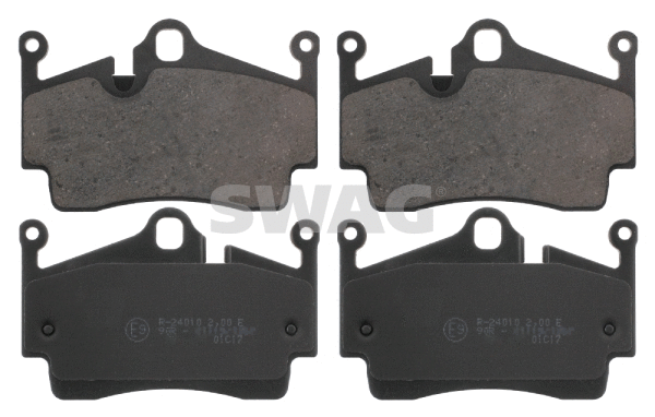 Brake Pad Set, disc brake (38 91 6758)