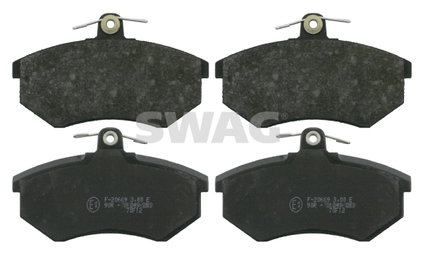 Brake Pad Set, disc brake (30 91 6078)
