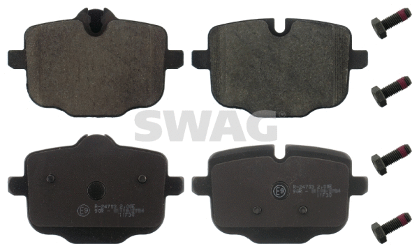 Brake Pad Set, disc brake (20 91 6812)
