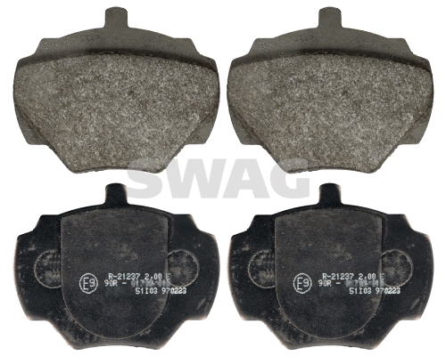 Brake Pad Set, disc brake (22 11 6116)
