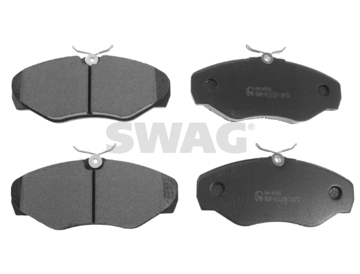 Brake Pad Set, disc brake (60 91 6473)