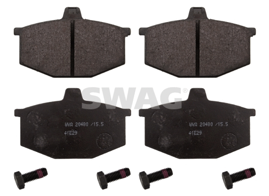 Brake Pad Set, disc brake (60 11 6181)