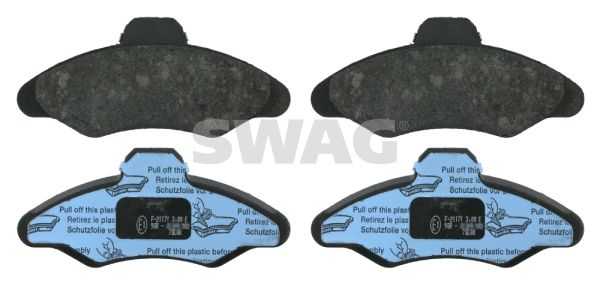 Brake Pad Set, disc brake (50 91 6038)