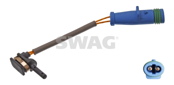 Warning Contact, brake pad wear (10 93 9247)