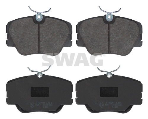 Brake Pad Set, disc brake (10 91 6193)
