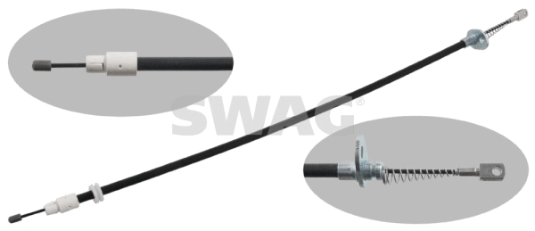 Cable Pull, parking brake (10 93 4905)
