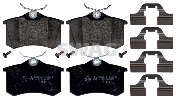 Brake Pad Set, disc brake (30 11 6026)