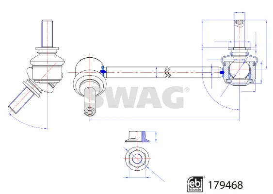 Link/Coupling Rod, stabiliser bar