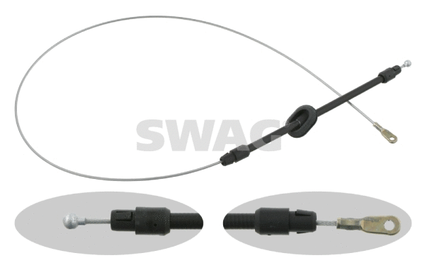 Cable Pull, parking brake (10 92 6730)