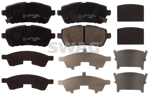 Brake Pad Set, disc brake (50 11 6068)