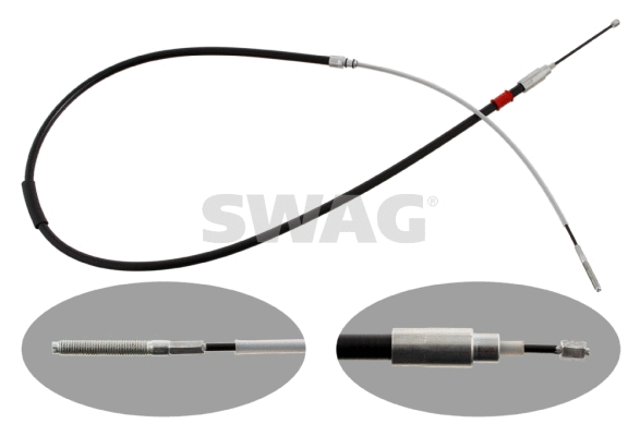 Cable Pull, parking brake (20 92 8737)