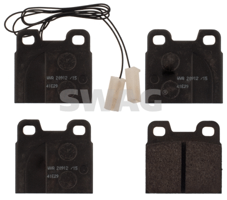 Brake Pad Set, disc brake (74 11 6001)