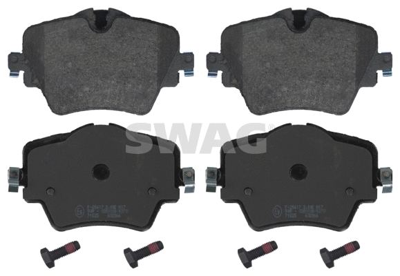 Brake Pad Set, disc brake (20 91 6908)