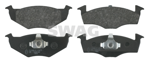 Brake Pad Set, disc brake (30 91 6044)