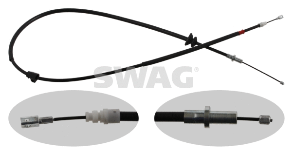 Cable Pull, parking brake (55 93 3159)