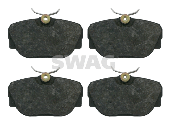 Brake Pad Set, disc brake (20 91 6197)