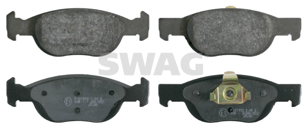 Brake Pad Set, disc brake (70 91 6093)
