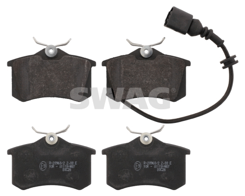 Brake Pad Set, disc brake (30 91 6639)