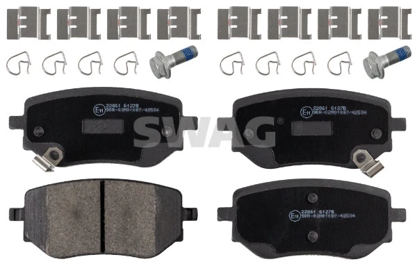Brake Pad Set, disc brake (33 10 7614)