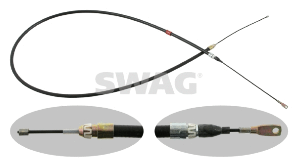 Cable Pull, parking brake (10 90 1667)