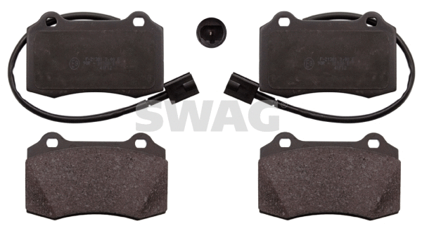 Brake Pad Set, disc brake (74 11 6010)