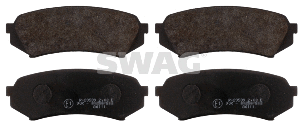 Brake Pad Set, disc brake (81 91 6731)