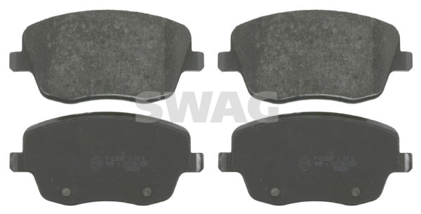 Brake Pad Set, disc brake (30 91 6484)