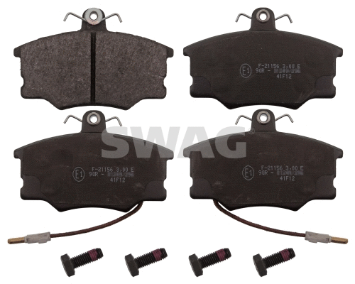 Brake Pad Set, disc brake (72 11 6105)