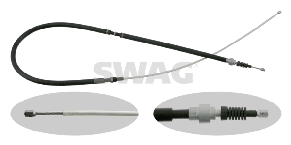 Cable Pull, parking brake (32 92 2886)
