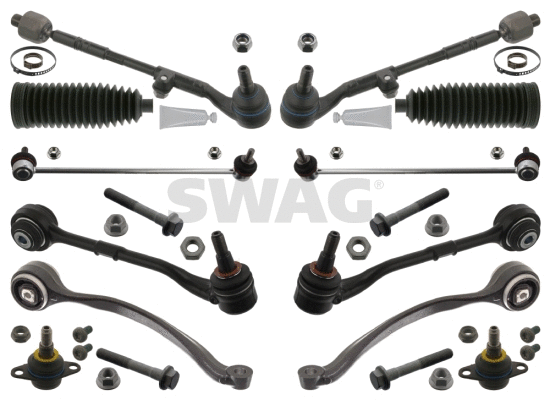 Control/Trailing Arm Kit, wheel suspension (20 94 6265)