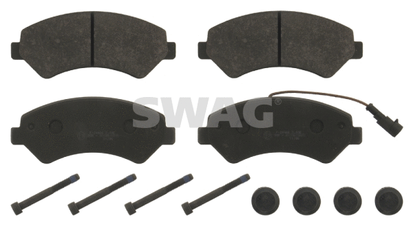 Brake Pad Set, disc brake (62 91 6840)