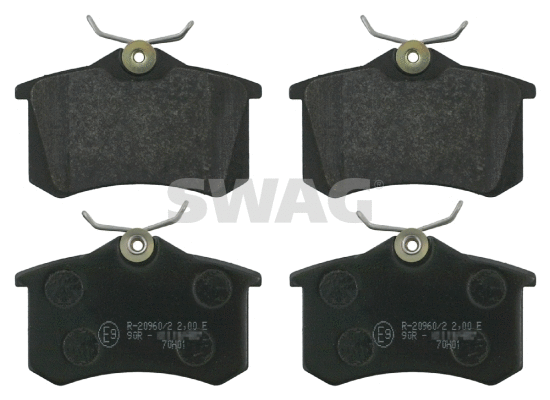 Brake Pad Set, disc brake (30 91 6146)