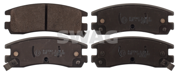 Brake Pad Set, disc brake (40 11 6154)