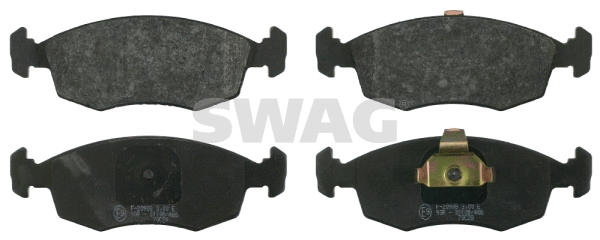 Brake Pad Set, disc brake (70 91 6371)