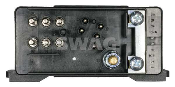 Relay, glow plug system