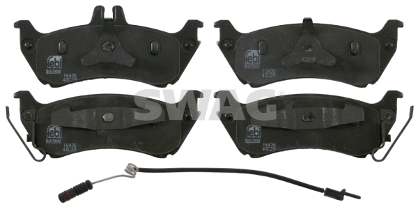 Brake Pad Set, disc brake (10 91 6436)