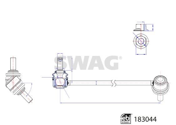 Link/Coupling Rod, stabiliser bar (33 10 8803)