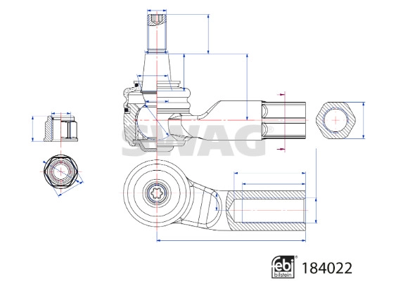 Tie Rod End (33 10 9250)