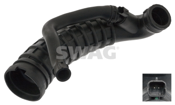 Intake Hose, air filter (11 10 0412)