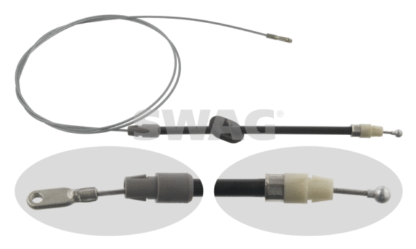Cable Pull, parking brake (10 92 6729)