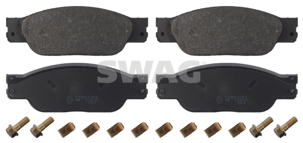 Brake Pad Set, disc brake (99 11 6085)