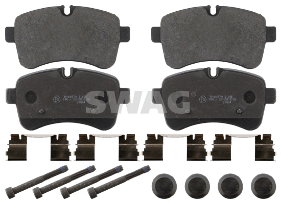 Brake Pad Set, disc brake (37 94 0586)