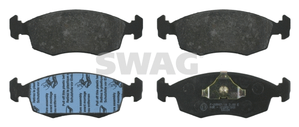 Brake Pad Set, disc brake (50 91 6021)