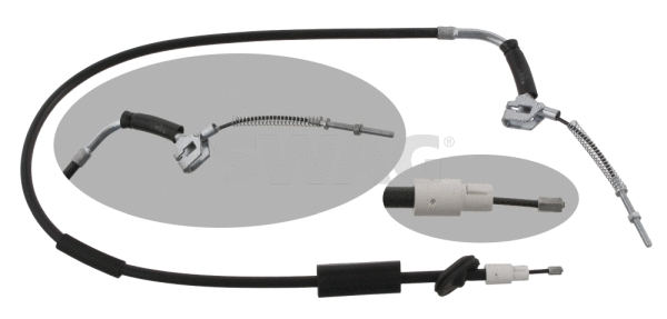 Cable Pull, parking brake (10 93 4913)