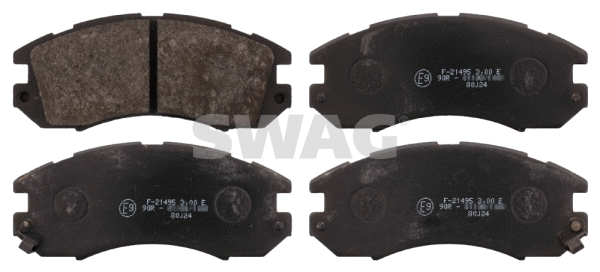 Brake Pad Set, disc brake (87 91 6720)