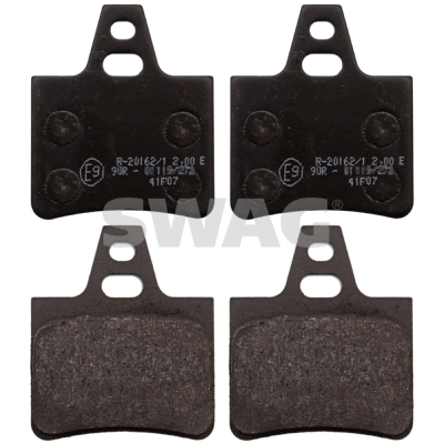Brake Pad Set, disc brake (64 11 6040)