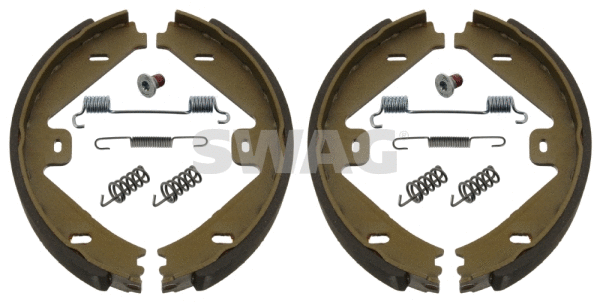 Brake Shoe Set, parking brake (10 93 9715)