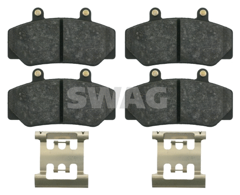 Brake Pad Set, disc brake (55 91 6211)