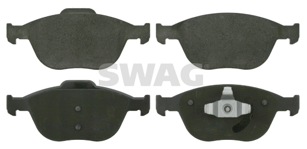 Brake Pad Set, disc brake (50 91 6570)