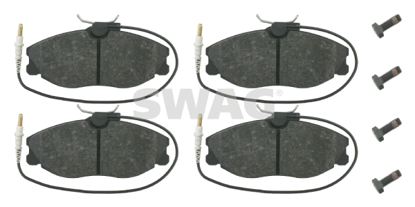Brake Pad Set, disc brake (62 91 6257)